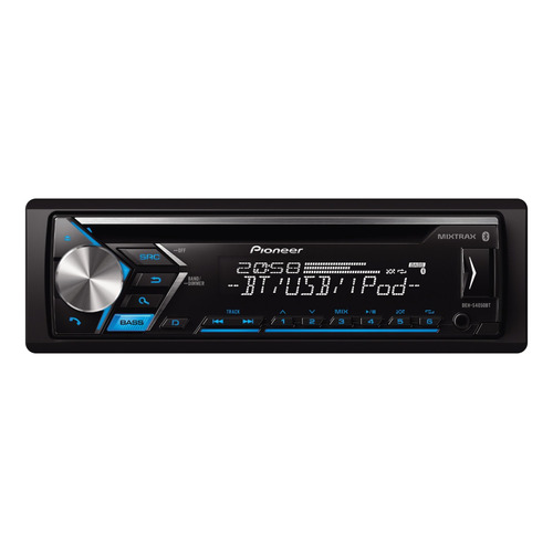 Estéreo para auto Pioneer DEH S4050BT con USB, bluetooth y lector de tarjeta SD