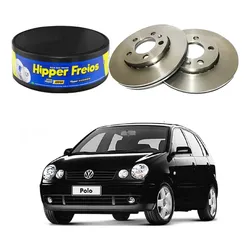  Disco Freio Dianteiro Volkswagen Polo 1.0 16v 2003 A 2004