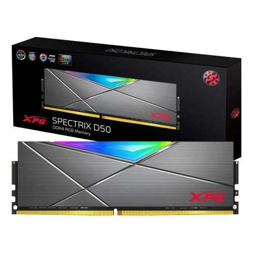 Memoria Adata Ddr4 8gb 3000mhz Xpg Spectrix D50 Cl16 Rgb