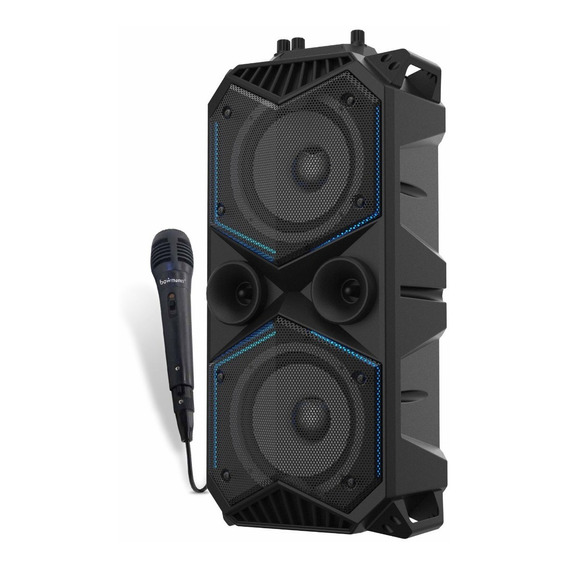 Parlante Karaoke Portátil Bluetooth Con Micrófono Bts-265k