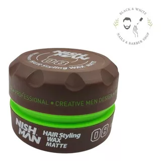 Nish-man Cera Para Cabello 100 Ml, Modelo Tono 08