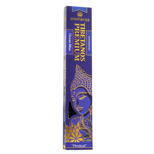Sahumerios Aromanza Tibetanos Premium X1 Unidad Fragancia Ocean Blue