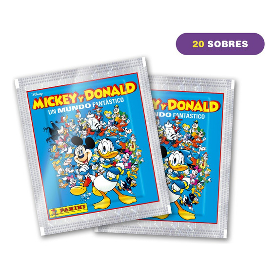 Pack Mickey Y Donald (20 Sobres)