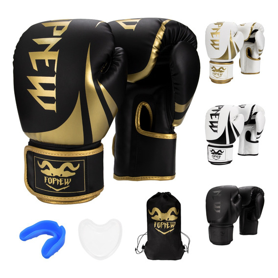 Guantes De Box Para Kickboxing,strap Velcro, 8 - 16 Oz