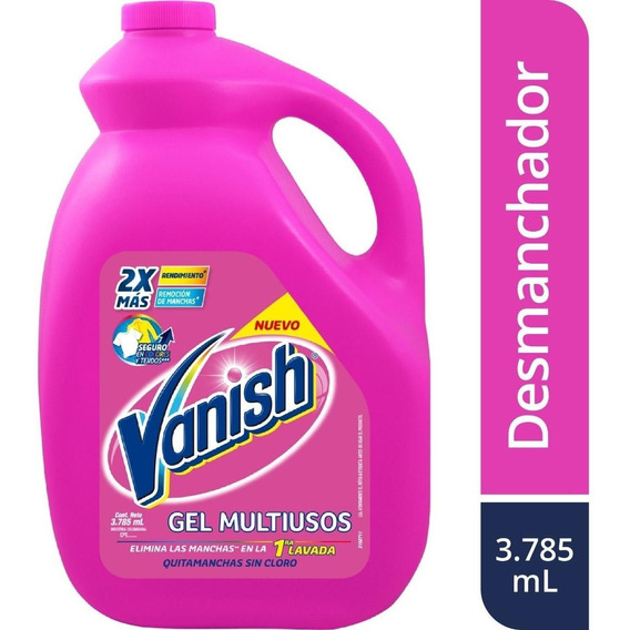 Vanish Desmanchador Liquido Rosa 3785ml
