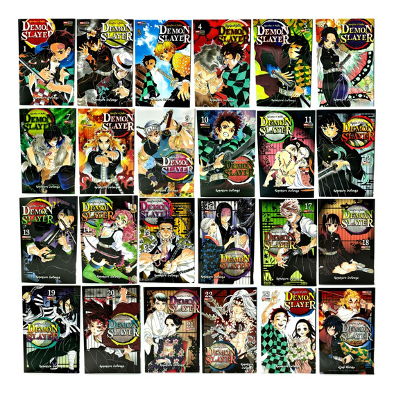 Demon Slayer Kimetsu No Yaiba Manga Panini Tomos A Escoger