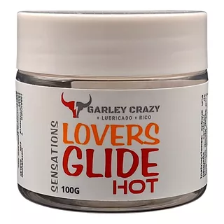 Garley Crazy Lovers Glide Sensations 100g Lubricante Extra Grueso Anal Vaginal Masajes Hot