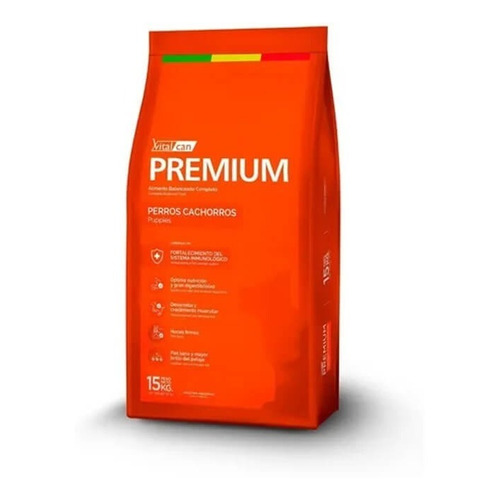 Alimento Vitalcan Premium Para Perro Cachorro X 15kg