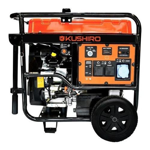 Generador portátil Kushiro 11000TF 12500W trifásico 380V