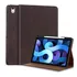 Gexmil - Funda De Piel Auténtica Para iPad Mini 7 (a17 Pro) 2024 / iPad Mini 6 Generation 2021 De 8.3 Pulgadas, Soporte Para Lápices, Funda De Piel Vacuno A Prueba De Golpes, Reposo/encendido
