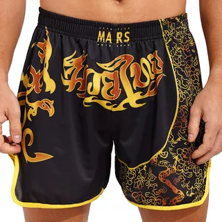 Shorts Muay Thai Hombre Pantalones Cortos Boxeo Kickboxing