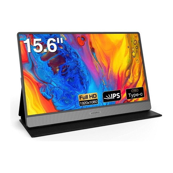 Monitor Portátil 15.6  1080p Pantalla Ips Usb-c Hdmi Koorui