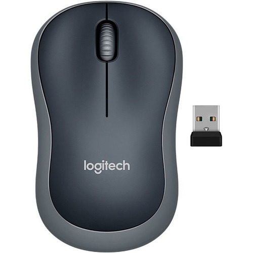 Mouse inalámbrico Logitech  Inalámbrico M185 M185 gris