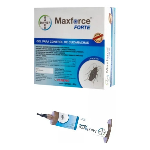 Max Force Gel Cucarachicida En Jeringa De Bayer