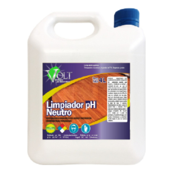 Galon X 4lt Limpiador De Ph Neutro Para - L a $9622