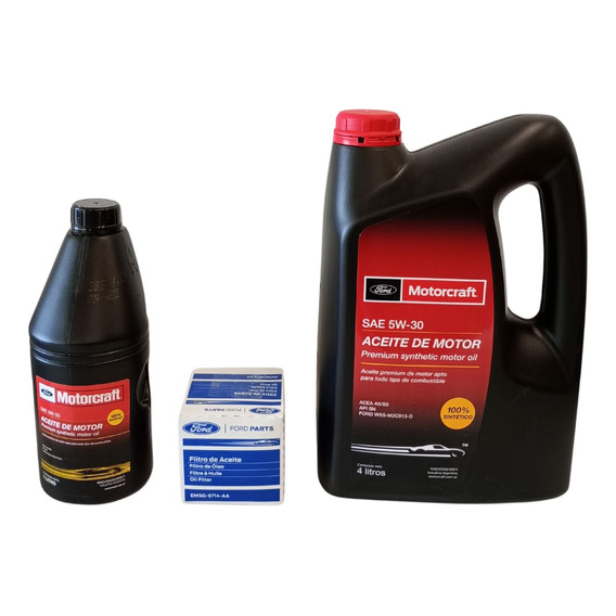 Kit Aceite Sintetico Y Filtro 2.0l Ford Kit/sm/58