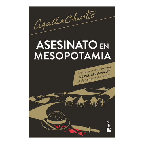 Asesinato en Mesopotamia, de Christie, Agatha., vol. 1.0. Editorial Booket, tapa blanda, edición 01 en español, 2023