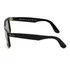 Anteojos de sol Ray-Ban Wayfarer Ease talle Standard armazón gloss black y lente green