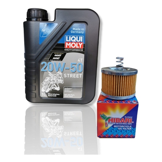 Kit Mantencion Yamaha Fz16 Aceite Liqui Moly + Filtro 