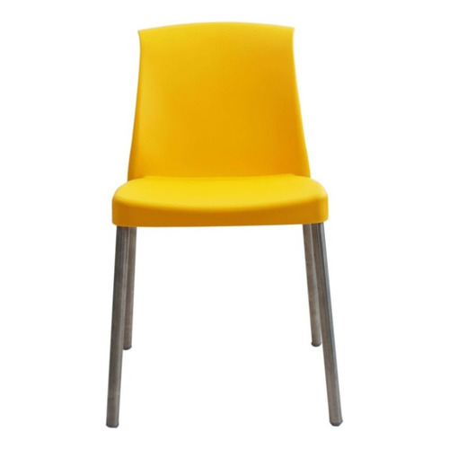 Silla De Diseño La Bega Estructura De La Silla Amarillo