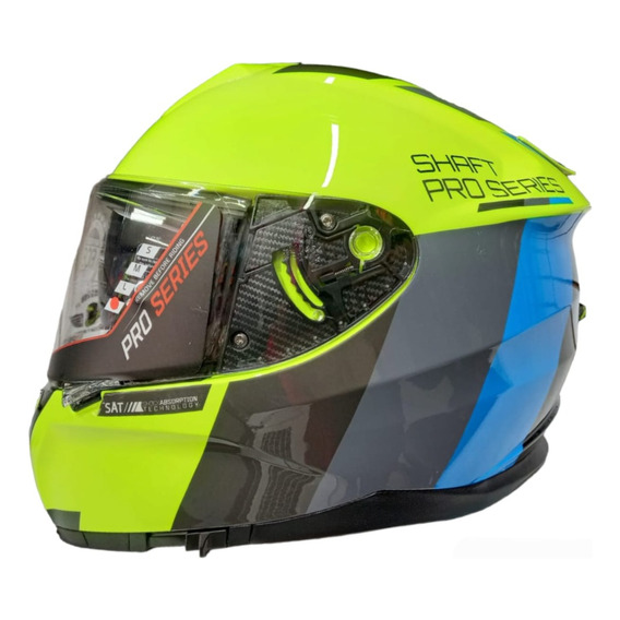 Casco Shaft 610 Pro Series, Doble Visor, Certificación Ece.