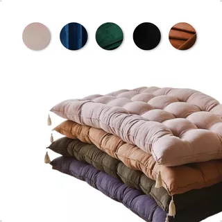 Futon Colchonete Cores Dobrável Solteiro Almofada Decoração