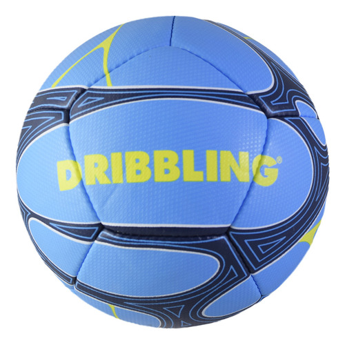 Pelota De Fútbol Dribbling Fiber Celeste/azul N° 5 Color Celeste