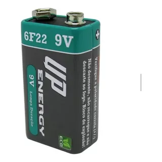 100 Bateria 9v 6f22 Super Power 