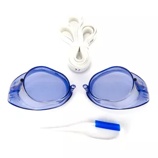 Óculos De Natação Sueco Classic Malmstem Cor Azul