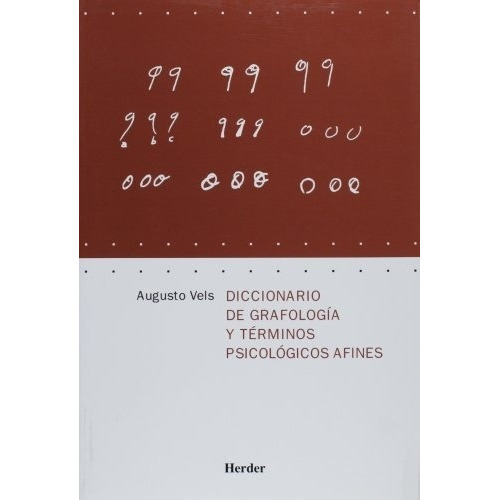 Diccionario De Grafologia Y Terminos Psicologicos Afines - V