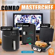 Masterchef Combo Plus Multifuncional+mini Refri Draw+panini