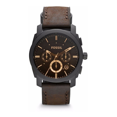 Reloj Hombre Fossil Machine Chrono Piel