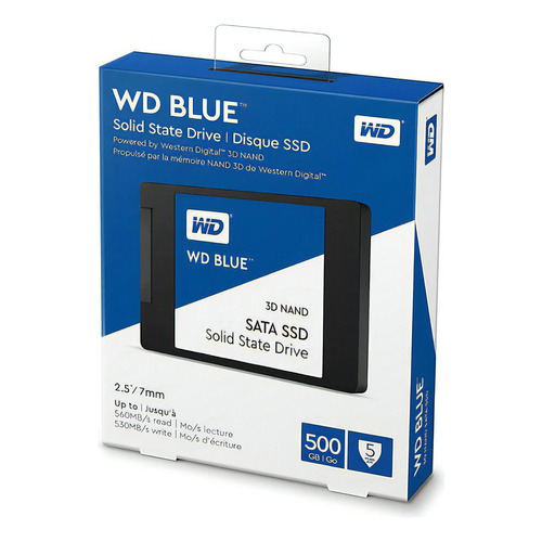 Ssd 500gb Disco Duro Solido Western Digital Laptop Pc 2.5 Color Negro