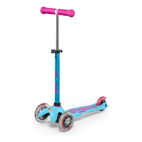 Patineta scooter de pie Micro Mini Deluxe Micro  turquesa para niños