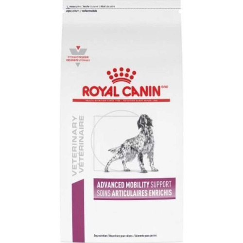 Alimento Royal Canin Veterinary Diet Advanced Mobility Support para perro adulto todos los tamaños sabor mix en bolsa de 12kg