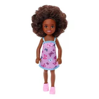 Barbie Mini Chelsea Vestido Borboleta Roxa - Mattel