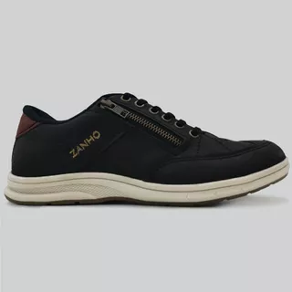 Zapatillas Vestir Hombre Zapato Urbano Negro 