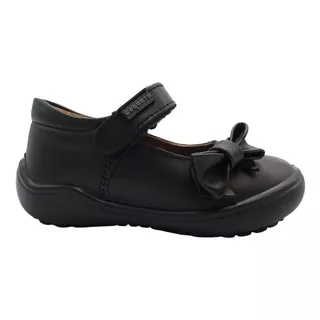 Zapato Escolar Con Moño Coqueta Para Niña 170301 (13.0 - 18.