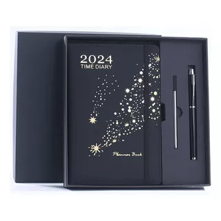 2024 Notebook Gift Set Daily Planner Planificador Memo