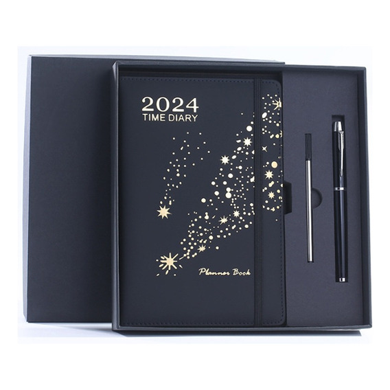 2024 Notebook Gift Set Daily Planner Planificador Memo