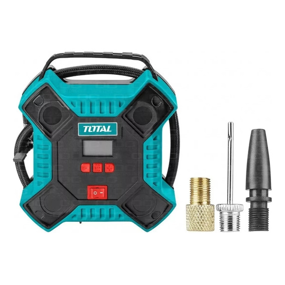 Compresor Inflador 12v Auto Moto 160psi Total Ttac1601 - Fas