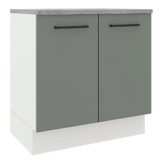 Mueble De Cocina Madesa 2 Puertas 80 Cm