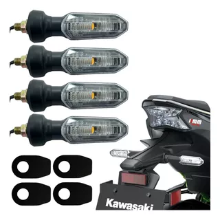 Kit Setas Led Kawasaki Z 400 Z 300 Z400 Z300 Pisca