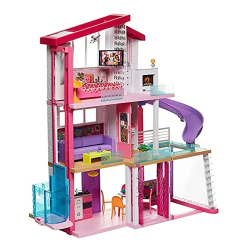 Casa De Mu ecas Barbie Dreamhouse Con Piscina Tobogan Y A