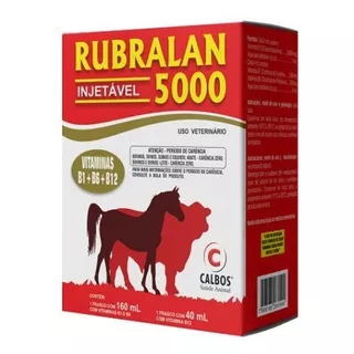 Rubralan 5000 Vitaminas B1+b6+b12 200ml