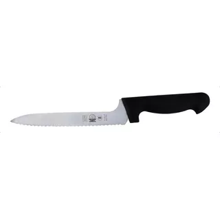 Cuchillo Para Pan 9 Línea Vittorio Professional Color Negro