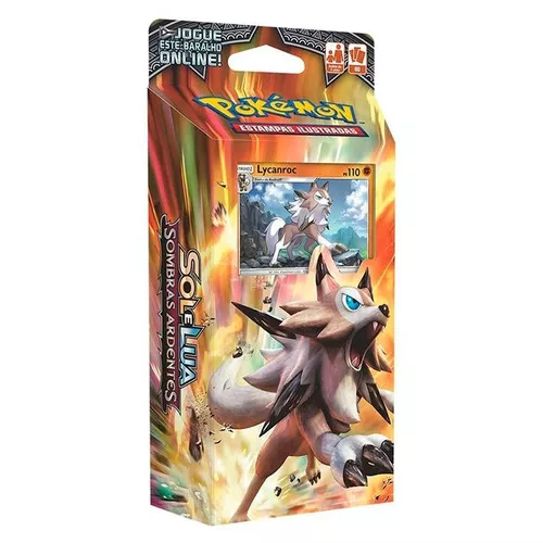 Pokémon Deck 60 Cartas Sol e Lua Sombria Floresta-16040753