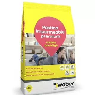 Pastina Weber Prestige Impermeable X 5kg Color Antílope