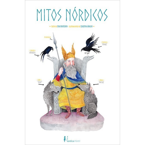 Libro Mitos Nórdicos - Eva Manzano Plaza - Nórdica Libros