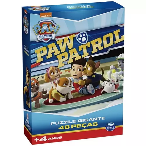 Quebra Cabeça 30 Peças em mdf - Paw Patrol